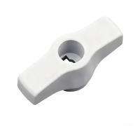 Replacement Square Valve Knob for Gas Boilers Water Supply, Plastic Pressure Relief Knob for Consistent Heating System Performance