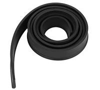 Replacement Squeegee Rubber, Bulk Silicone Spare Cleaning Blade Scrubber Refill Head Stainless Steel Window Glass Wiper Cleaner Accessory for Car Kitchen Bathroom Shower Doors