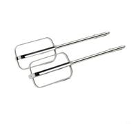 Replacement Stainless Steel Beaters for Kenwood Beach Hand Mixer, Turbo Whisk Attachments for Egg Beating and Dough Blending Use (Four sticks*2)