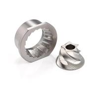 Replacement Stainless Steel Conical Grinder Burr Set, 48mm Spares Accessories ，Compatible for Saeco Magic/Royal/Strato and Others