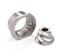 Replacement Stainless Steel Conical Grinder Burr Set Compatible with Jura Automatic Espresso Machine, 48mm Spares Accessories for Saeco Magic/Royal/Strato and Others