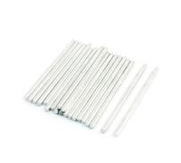 Replacement Stainless Steel Round Rod Bar 40mm x 2mm 20Pcs for Toy Car
