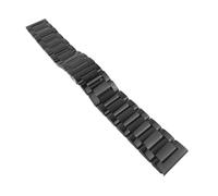 Replacement Stainless Steel Watch Band Glossy Matte Dual Color Butterfly Buckle Belt Watch Strap 18 20 22 24mm
