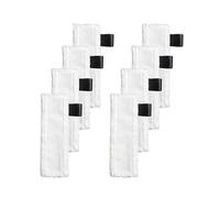 Replacement Steam Cleaner Floor Mop Cloth Cover Rags Pads,Compatible for Karcher,Easyfix Sc1 Sc2 Sc3 Sc4 Sc5 Vacuum Cleaner Spare Parts Reusable(8PCS)