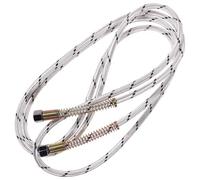 Replacement Steam Tube for Steam Iron and Garment Steamer | Rubber Construction, Electroplated Finish, Reduces Kinks at Ends, Easy DIY Install for Maintenance and Dry Cleaning