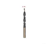 Replacement Step Drill Bit 4 12mm for Manual Pocket Hole Joinery, Polished HSS Tool with Fast Drilling and Unobstructed Chip Evacuation, Suitable for Wood and Metal Materials (5-10)