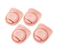 Replacement Stopper for Sip 19/24/32/40 Ounce Bottles, Silicone Lid Stopper for Tritan Plastic Bottles, Leak Resistant, Spill Prevention, 4 Pieces (pink)