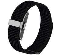 Replacement Strap Compatible with Hume Health Band, Sport Nylon Loop Wrist Band for Hume Band Replacement Bands Soft Breathable Adjustable Wristband for Workout Jogging Daily Wear Women Men-Black
