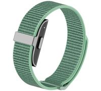 Replacement Strap Compatible with Hume Health Band, Sport Nylon Loop Wrist Band for Hume Band Replacement Bands Soft Breathable Adjustable Wristband for Workout Jogging Daily Wear Women Men-Green