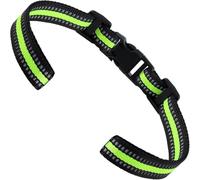 Replacement Strap for Electric Dog Fence Collars - Nylon Adjustable 1.0" Collar Band with Quick Release Buckle, Fits Most GPS Containment Systems (Medium Dogs, White)