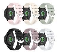 Replacement Strap for Garmin Venu 4 41 mm/Venu 3S/Venu 2S/Vivoactive 4S/Vivomove 3S Wristband, 18 mm Soft Silicone Watch Strap for Garmin Forerunner 265S/255S/255S Music, Mittelgroße, Silicone, No