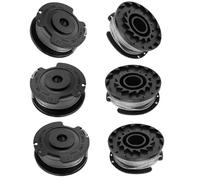 Replacement Strimmer Line for Bosch - 6 Pack Nylon Trimmer Wire Spools - Fits Art 23 SL, Art 26 SL, EasyGrassCut 18, 23, 26, 18-230, 18-260 - Double Autofeed Grass Cutter Cord