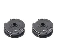 Replacement Strimmer Wire Compatible with Bosch Art 24/27/30/30-36 LI, 2 Pcs 1.6mm Standard Double Autofeed Nylon Replacement Spool for Bosch Trimmer Grass Trimmer F016800351