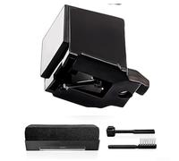 Replacement Stylus for Audio-Technica AT-LP60 and AT-LP60X Series| ATN3600LE Turntable Needle with 0.6 Mil Tapered Tip for Clear Vinyl Playback| Includes 3 Cleaning(Black Stylus)
