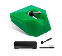 Replacement Stylus for Audio-Technica AT-VMN95E & AT-LP120X - Elliptical Turntable Needle with Record Cleaning Brush Kit