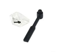 Replacement Stylus for Audio-Technica VM95 Series, Elliptical Needle AT-VMN95E, Clear Sound Upgrade for Turntable Cartridge, Easy Install for Audiophiles(with brus)