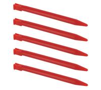Replacement Stylus For Nintendo 3DS - 5 Pack Red | ZedLabz