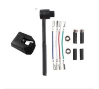 Replacement Stylus Needle For Audio-technica At-vmn95e Vmn95c With Oval Tip And Cleaning Brush Plus Cables And Screws Black Color(Black)