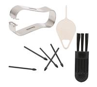 Replacement Stylus Pen Tip, Convenient Long Lasting Replacement Stylus Tip 3 Soft Tips for Note10 for Tablet (Black)