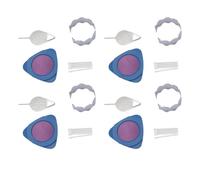 Replacement Stylus Pen Tips, Replacement Touch Stylus Tips, High Compatibility Precision Writing, 20 Tips Pack with Tools for Cellphone 10 10 Plus (All White)