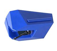 Replacement styluses for record players, compatible with Audio-Technica VM95 series styluses, AT-VM95SP styluses, record styluses, record player styluses, platter styluses (Blue)