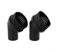 Replacement Suction Cup Brush Compatible Head for Nilfisk Wet/Dry Vacuum Cleaners - 36 Mm Maxxi Round Nylon Bristles Hard with for Aero Attix Diameter Ii for VHS Various Series(5PACK)