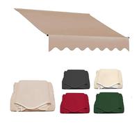 Replacement Sune Canopy for Patio Waterproof Outdoor ning Fabric UV Protect Ideal for Balconies and Doors e Solut