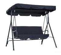 Replacement Swing Seat Cover, 210D Silver Coated Oxford for 2-3 Seater