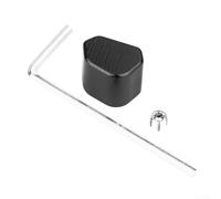 Replacement Switch Key Cap for Honda and For Suzuki Motorcycles (Black)