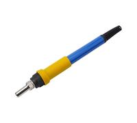 Replacement T12 Heater Handle for 936 Soldering Station, 50W Silicone and Metal Soldering Iron Tip with Range 120-480°C, 18cm Length,(Blue)
