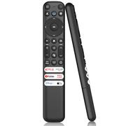 Replacement TCL TV Remote Control for Smart TVs LED LCD Smart TV, TCL Remote Control RC813 Compatible with Q6/Q7/QM8/S3/S4 Series with Netflix, YouTube, and more 6 Buttons (No Voice Control)