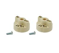 Replacement Temperature Control Knob of Robertshaw Thermostat 700-506 Gas Valve 1751-012 Plastic Stove Parts 2 PCS