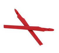 Replacement Temple Arm Leg Ear Socks for Oakley Crosslink Eye Glass Frame OX8118 OX8027 OX8029 OX8030 OX8031 OX8033 OX3149 OX3128 OX3150 NicelyFit (Red)