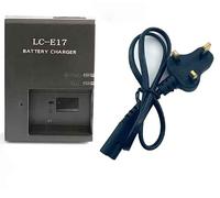 Replacement the LC-E17 battery charger, compatible with Canon LP-E17 batteries for EOS Rebel T7i, T6i, T6s, SL3, SL2, 200D, 77D, 8000D, 760D, 750D, M6, M5, M3, Kiss X8i and other cameras
