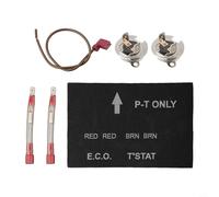 Replacement Thermal Cut Off Kit for Atwood 93866 91447 with ECO Thermostat Assembly Including Copper Wire and Fuses for Water Heater Safety