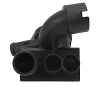 Replacement Thermostat Housing 022121117C with Powerful Base Function, Prevent Coolant Leakage, High Reliability, ABS Black, #811