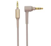 Replacement Thick Audio WH-1000X Headphone Cable Cord Compatible Sony MDR-XB950BT MDR-1000X WH-1000XM2 WH-1000xm3 WH-CH700N MDR-100ABN MDR-1A MDR-1ADAC MDR-XB950N1 Wireless Headphones (Gold)