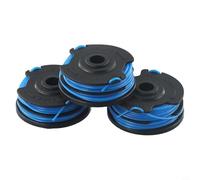 Replacement Thread Spool for WOLF GT840 GT850 GT-F10 String Trimmer Double Line 0.6mm Diameter 2x5m Length Compatible with Models from2013 3-Pack Garden Tool Accessory
