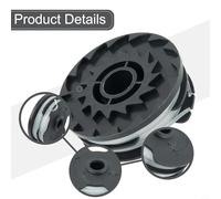 Replacement Thread Spools for Cordless Grass Trimmer - 1.6mm Nylon Copolymer, Auto-Feed Design, Compatible with for PRTA 20-Li A1/B2/C3 &(6 Pack)