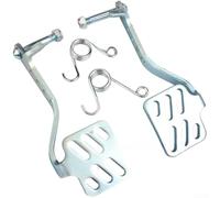 Replacement Throttle Brake Pedal Kit with Return Springs for 196cc 212cc Go Kart