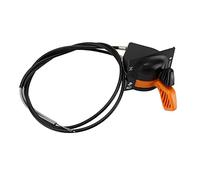 Replacement Throttle Choke Control Cable for John Deere AM140333 X300 X304 X320 X324 X340, Motorcycle - Style Throttle Wire with Steel Core and ABS Housing for Easy