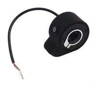 Replacement thumb throttle accelerator and speed controller for electric scooter providing smooth acceleration control