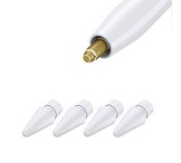 Replacement Tips Compatible with Apple Pencil 2 Gen iPad Pro Pencil, Logitech Crayon Digital Pencil - Apple Pencil iPencil Nib for iPad Apple Pencil 1 st / Pencil 2 Gen White 4 Pack