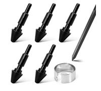 Replacement Tips Compatible with Lenovo Precision Pen, Pack of 2-5 Replacement Pen Tips, Suitable for Precision Pen 2, Tip Replacement for Lenovo Pen for Laptop, Replacement Pen Tips, Not for Precison