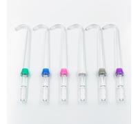 Replacement Tips Compatible with Waterpik,Water Flosser Tip Compatible with Waterpik Oral Irrigator (6 Implat Denture Tips), for WP-100, WP-140, WP-150, WP-900, WP-662, WP-660,WP-580, WP-587, WP-583