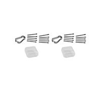 Replacement Tips for 2,Durable Pen Tips for 1/2 Pen Nibs (20PCS) with Tool Black