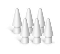 Replacement Tips for Apple Pencil 2nd Gen/1st Gen/USB-C/Apple Pencil Pro Generation, Exact Match to Apple Pen Nibs with Carry Case, 6 Pack