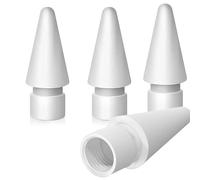 Replacement Tips for Apple Pencil, POM and Metal iPencil Tibs Accessories for iPencil 2nd/1st Gen [4 Pcs]
