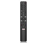 Replacement TLC TV Remote Control RC802N for TLC Thomson smart tv remote control 4K LCD LED TV 32DS520 40S6000FS 49DP600 49S6000FS 50DP600 F43S5916 H32S5916 U49P6016 U55P6006-NO SETUP REQUIRED (Black)