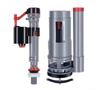Replacement Toilet Flush Valve System, Adjustable Toilet Cistern Flush Parts Toilets Dual Flushs Valve, For Compatibility With Multiple Toilet Models